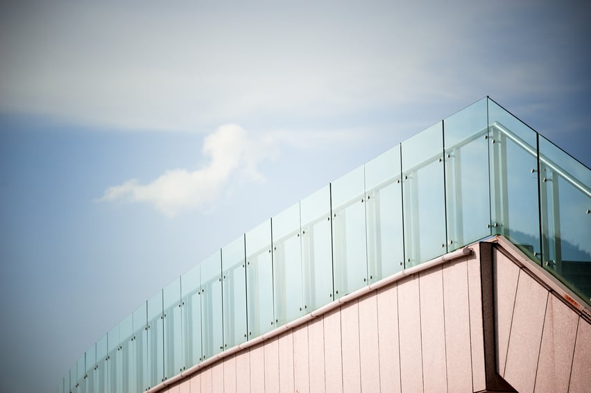 Roof Top Glass Railing